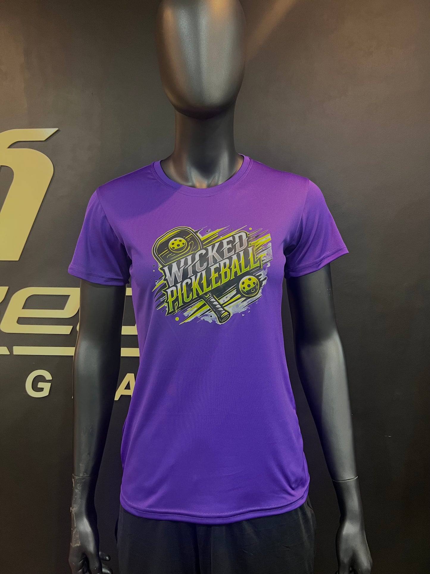 Wicked Pickleball T-Shirt Purple Women’s